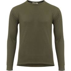 Aclima Uomo Top Aclima Woolterry Crew Neck Merinopullover - Oliv