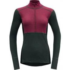 Devold Merino 190 Zip Neck Longsleeve - Rot