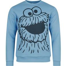 Sesame Street Sesam Sweatshirt - Cookie Monster - Blå