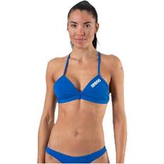 Arena Damen Bikinis Arena Solid Tie Back Top - Blue