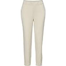 Natural - Women Trousers Vero Moda Vmmaya Mr Loose Solid Pant - Birch