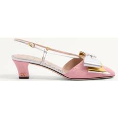 Valentino Garavani Højhælede sko Valentino Garavani Bowow Slingback Uld Hæle - Flerfarvet
