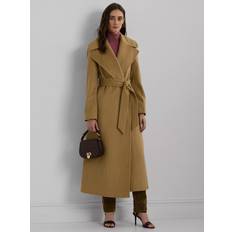 Cashmere Outerwear Lauren Ralph Lauren LRL Wrap Coat - Camel