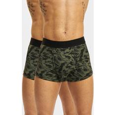 Alpha Industries Underwear Alpha Industries Graphic Boxer Briefs 2-Pack - Dark Green/Black