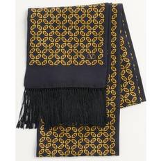 Men - Multicolored Scarfs Valentino Garavani Chamber Silk Bandeau Scarf with Fringe - Multicolored