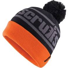 Mens Trade Bobble Beanie - Black/Orange