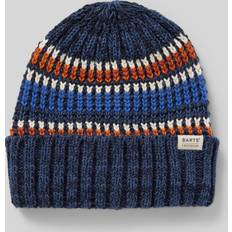 Multicoloured Beanies Barts Travvis Beanie mit Label-Detail - Dunkelblau