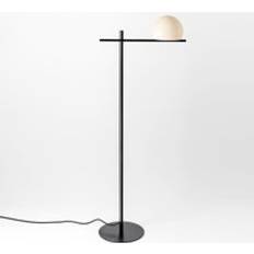 Estiluz Circ Black Floor Lamp