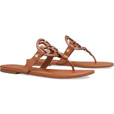 Tory Burch Sloffen en Sandalen Tory Burch Miller Sandalen Met Logo - Bruin