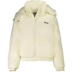 Fila Woman Jackets Fila Puffy Puffer Jacket - Cream/Beige