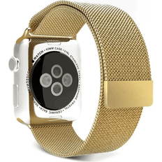Apple watch se gold Mesh Stainless Steel Strap for Apple Watch SE 42/44/45mm Gold