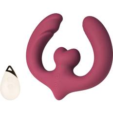 Parvibrator Sexleksaker Sinful Rumbling Triple Action Parvibrator Lila