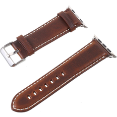 Apple watch læderrem Evermart Apple Watch SE Læderrem Brun 42/44/45 mm