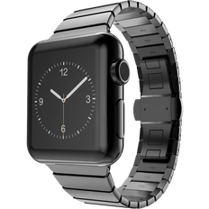 Stainless Steel Strap for Apple Watch SE 44mm, Black