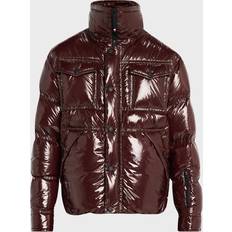Moncler Grenoble Men's Tecka Glossy Puffer Jacket - Taupe