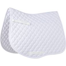 Saddle Pads Saxon Defiant All Purpose Saddle Pad White Full