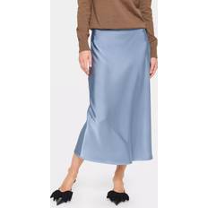 Saint Tropez HafiaSZ Satin Skirt - Blue