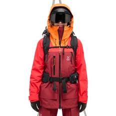 Nainen - RECCO-heijastin Takit Haglöfs Vassi Gore-Tex Pro Jacket - Carmine Red/Bright Red