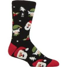 Heat Holders Mens Lite Christmas Socks - Elf/Santa