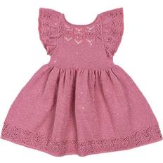 Konges Sløjd Dresses Children's Clothing Konges Sløjd Strick Kleid - Powder Pink