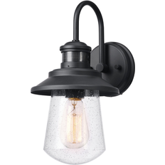 Globe Electric 1-Light Matte Black Motion Sconce 8.87" Wall Light