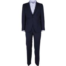 XL Suits Single Breasted Virgin Suit - Blue