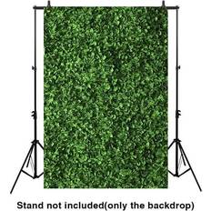 Conbicy JDQZM, 5x7ft green grass wall photography backdrop for wedding or party celebrate profession photobooth