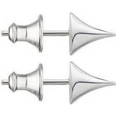 Shaun Leane Rose Thorn Stud Earrings - Silver