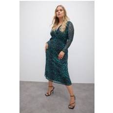 Midaxi Dress - Green