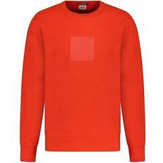 CP COMPANY Jumpers CP COMPANY Chest Patch Logo Sweatshirt - Red