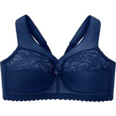 Blue Bras Glamorise MagicLift Original Support Wirefree Bra - Blue