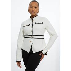 Karen Millen XL Jackets Karen Millen Plus Size Figure Form Bandage Jacket - Mono