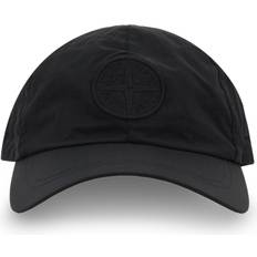 Stone Island Men Caps Stone Island Compass Baseball Cap - Black