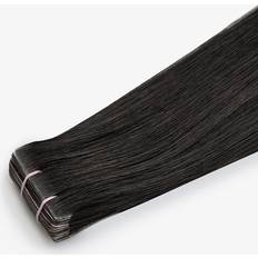 Black Tape Extensions Lullabellz Professional 18" Invisible Tapes Natural Black 48G Pack