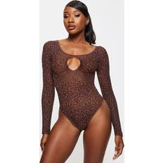 Léopard Lingerie sculptante Ann Summers Wild Love Body - Brown