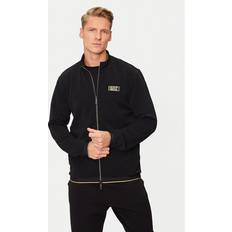 Sweatjacke Mit Strukturmuster Modell - Gold Label