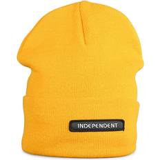 Gold - Men Beanies Independent Groundwork Beanie Hat - Gold