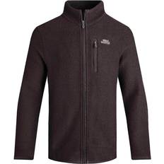 Weird Fish Mens Transom Zip Macaroni Jacket - Coffee