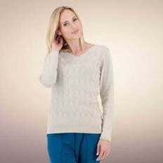 Silver - Sweatshirts Jumpers Easylife Weave Sweater - Silver