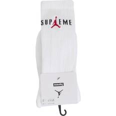 Supreme Underwear Supreme Jordan Crew Socks - White