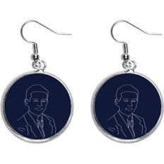 Children Earrings DIYthinker President Person Joseph Child Shape Ear Dangle - Women's