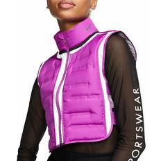 Morado - Mujer Chalecos Nike City Ready Aeroloft Gilet Vest