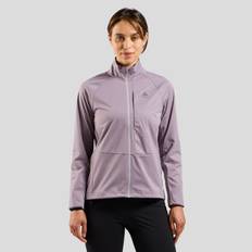 Purple - Running Jackets Odlo Zeroweight Pro Warm Jacket - Grey