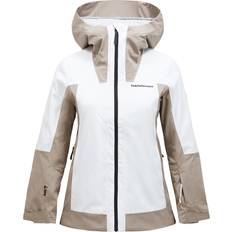 Peak Performance Dam Kläder Peak Performance W Rider Tech Insulated Jacket - White/Avid Beige