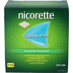 Nicorette tyggegummi 4 mg Nicorette Freshmint 4 mg Set of 210