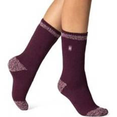 Heat Holders Gilmorton Twist Socks - Wine