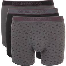Emporio Armani 3 Pack Core Logo Boxers - Multicolour