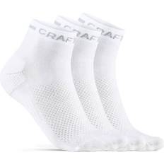 Craft Women Socks Craft Core Dry Mid Running Socks 3 Pack - White