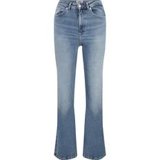 Only Onljuicy Hohe Taille Ausgestellt Jeans - Blau