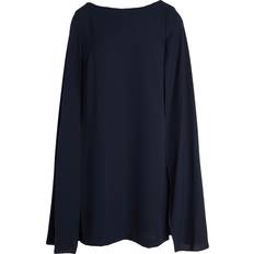 Lauren Ralph Lauren Petra-long Sleeve Cocktail Dress - Navy
